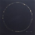 Circle in the Sand, 2017, by Zarina