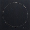 Circle in the Sand, 2017, by Zarina
