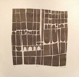 Wall II, 1969, by Zarina