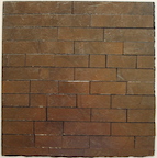 Laying Bricks, 2017, by Zarina