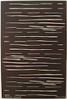 Running Lines I & II, 2017, by Zarina