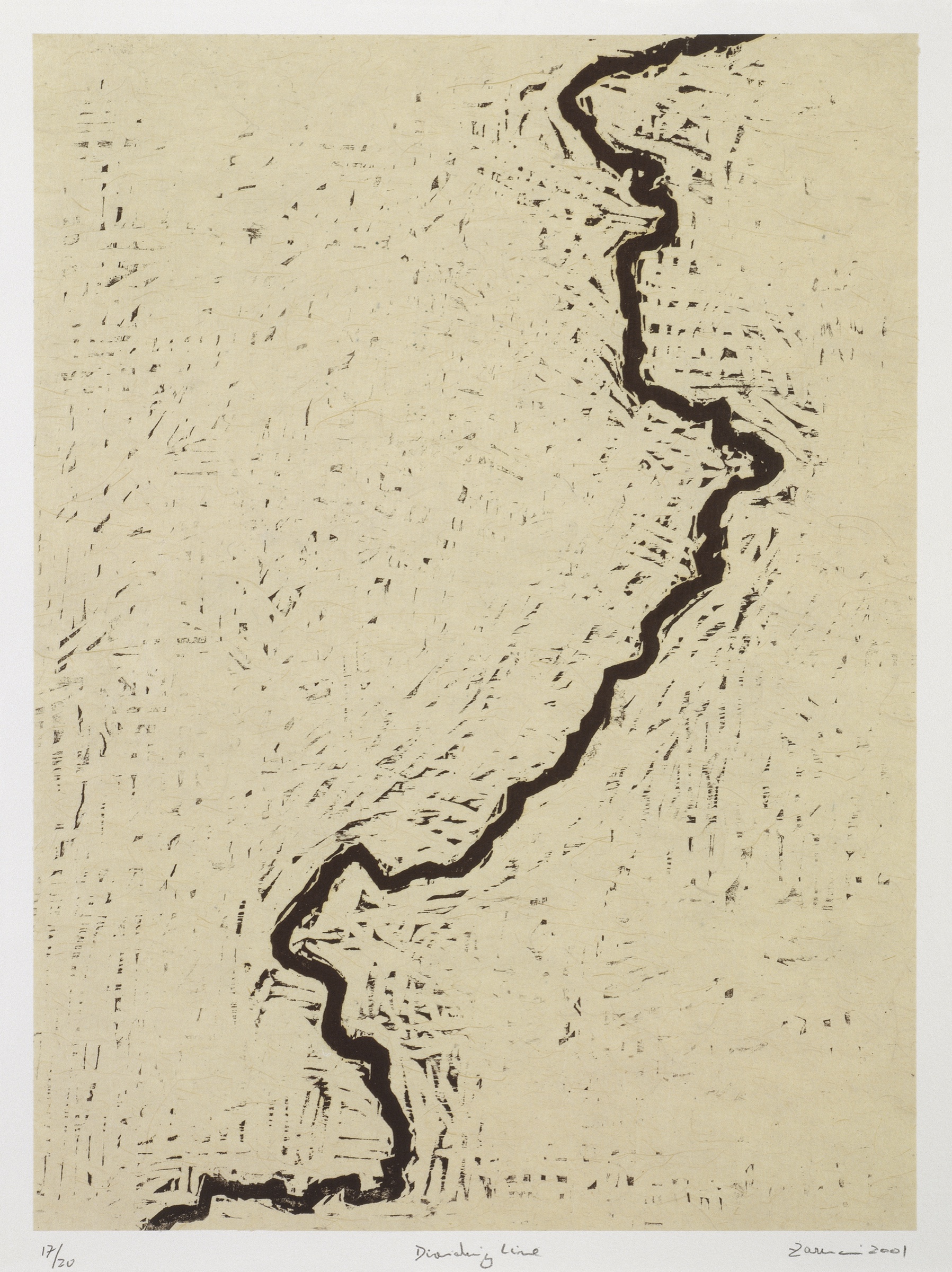 Dividing Line by Zarina