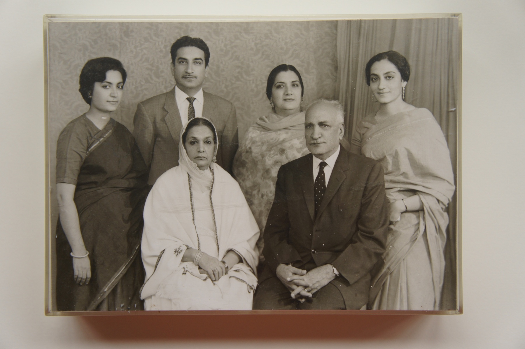 The Rasheed family posed together